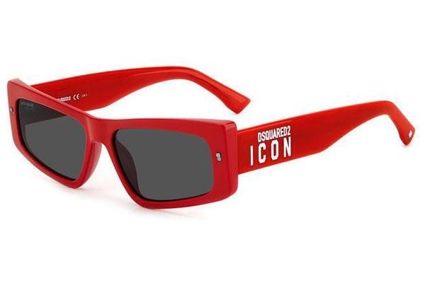 Sunglasses Dsquared2 ICON0007/S C9A/IR Kocie oczy Czerwone