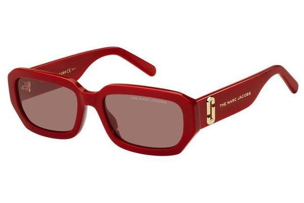 Okulary przeciwsłoneczne Marc Jacobs MARC614/S C9A/4S Prostokątne Czerwone