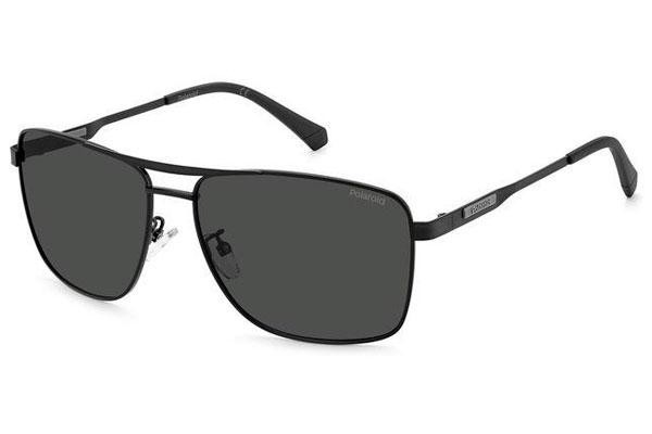 Ochelari de soare Polaroid PLD2136/G/S/X 003/M9 Polarized Dreptunghiulari Negri