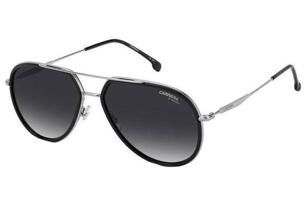 Okulary przeciwsłoneczne Carrera CARRERA295/S 807/9O Pilotki (Aviator) Czarne