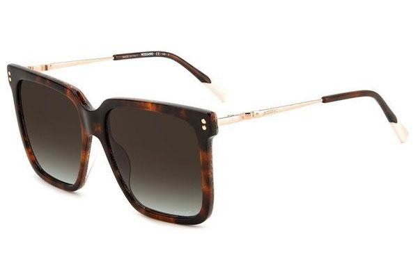 Okulary przeciwsłoneczne Missoni MIS0107/S 086/HA Kwadratowe Havana