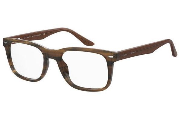 Okulary korekcyjne Seventh Street 7A101 09Q Prostokątne Brązowe