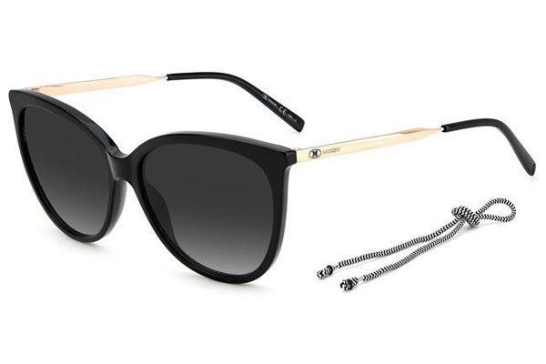 Okulary przeciwsłoneczne M Missoni MMI0119/S 807/9O Okrągłe Czarne