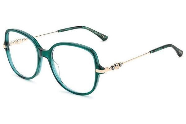 Okulary korekcyjne Jimmy Choo JC356 YIB Kwadratowe Zielone