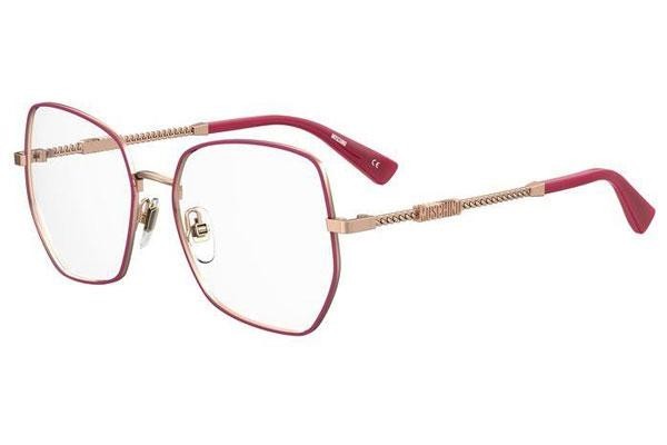 Okulary korekcyjne Moschino MOS610 12L Oversize Złote