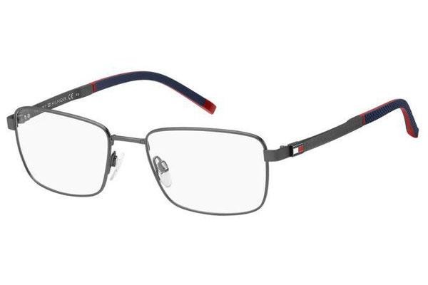 Okulary korekcyjne Tommy Hilfiger TH1946 R80 Prostokątne Szare