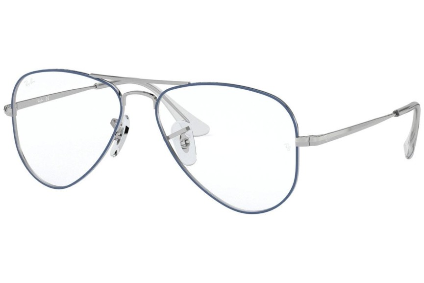 Okulary korekcyjne Ray-Ban Junior Junior Aviator RY1089 4074 Pilotki (Aviator) Niebieskie
