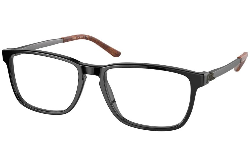 Okulary korekcyjne Ralph Lauren RL6208 5001 Prostokątne Czarne