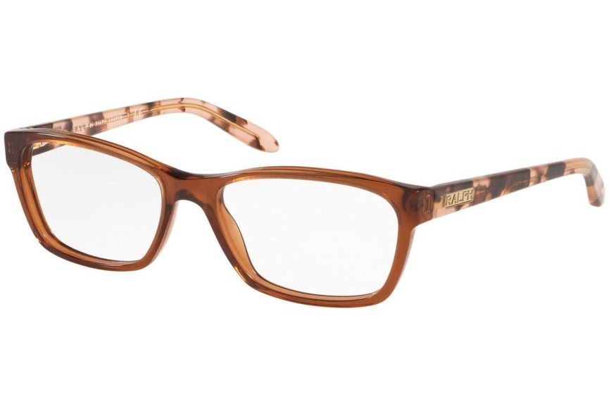 Okulary korekcyjne Ralph by Ralph Lauren RA7039 5855 Kwadratowe Brązowe