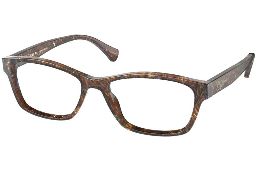 Okulary korekcyjne Ralph by Ralph Lauren RA7108 5678 Prostokątne Havana