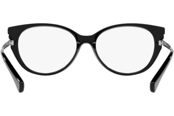 Okulary korekcyjne Ralph by Ralph Lauren RA7127 5001 Kocie oczy Czarne