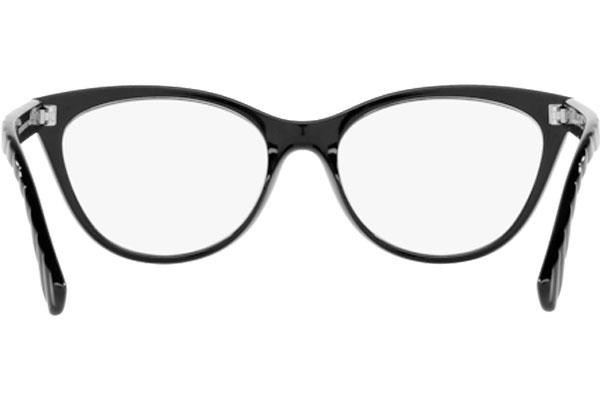 Okulary korekcyjne Ralph by Ralph Lauren RA7129 5001 Kocie oczy Czarne