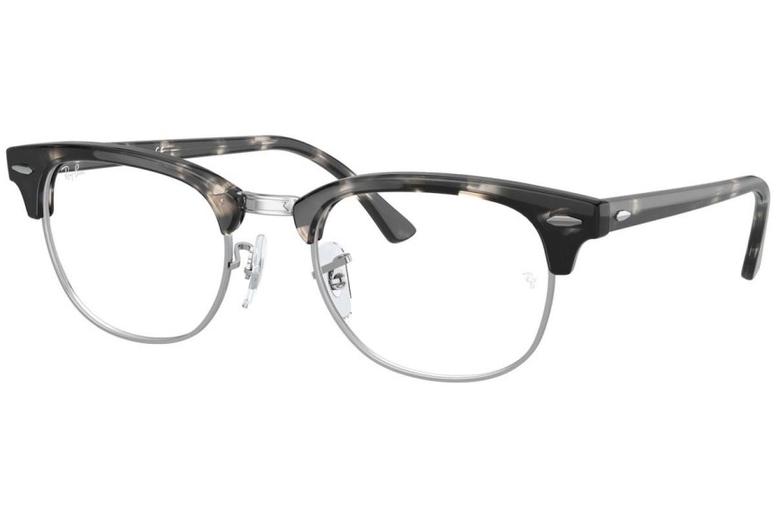 Okulary korekcyjne Ray-Ban Clubmaster RX5154 8117 Browline Szare