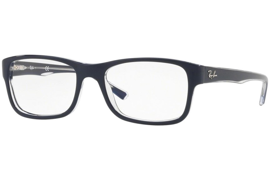 Okulary korekcyjne Ray-Ban RX5268 5739 Prostokątne Niebieskie