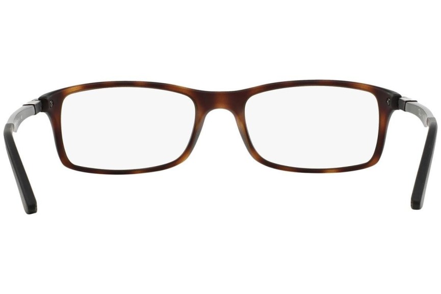 Okulary korekcyjne Ray-Ban RX7017 5200 Prostokątne Havana