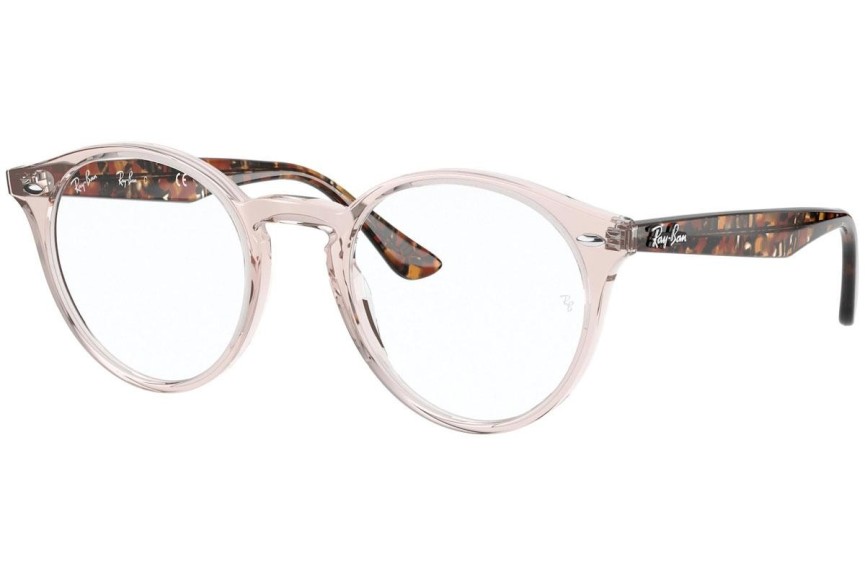 Okulary korekcyjne Ray-Ban RX2180V 8080 Okrągłe Różowe