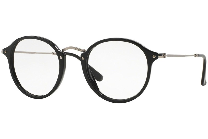Okulary korekcyjne Ray-Ban Round Icon RX2447V 2000 Okrągłe Czarne