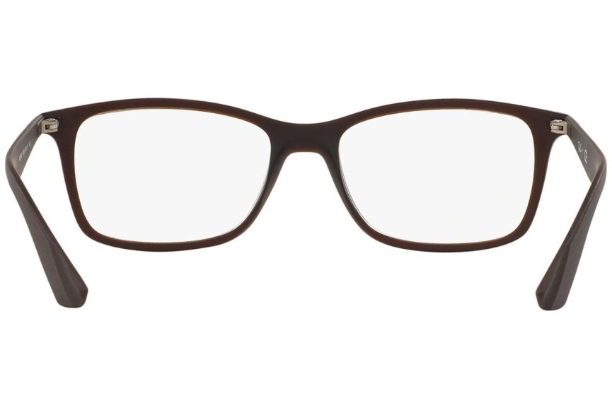 Okulary korekcyjne Ray-Ban RX7047 5451 Prostokątne Brązowe