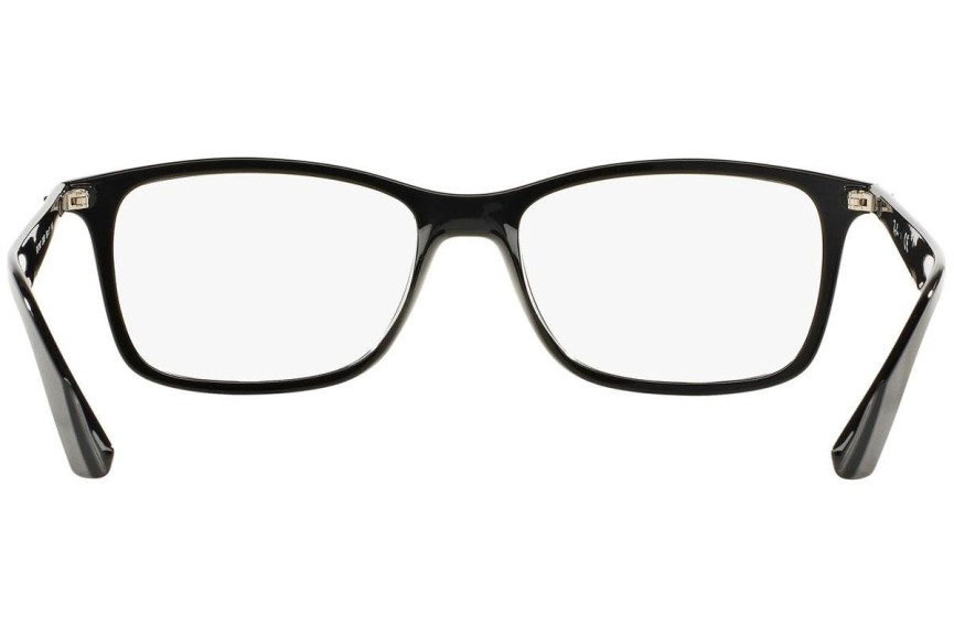 Silmälasit Ray-Ban RX7047 2000 Suorakulmainen Musta