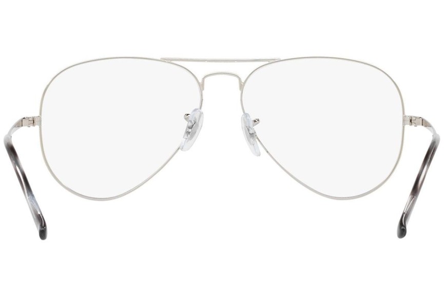 Silmälasit Ray-Ban Aviator Optics RX6489 2501 Pilotti Hopea