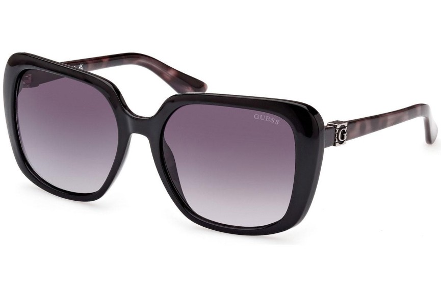 Okulary przeciwsłoneczne Guess GU7863 05B Kwadratowe Czarne