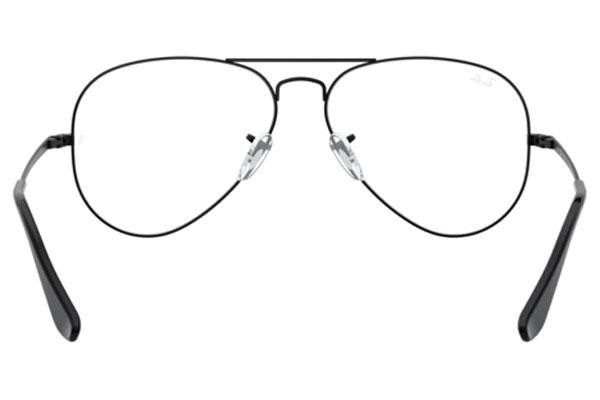 Silmälasit Ray-Ban Aviator RX6489 2503 Pilotti Musta