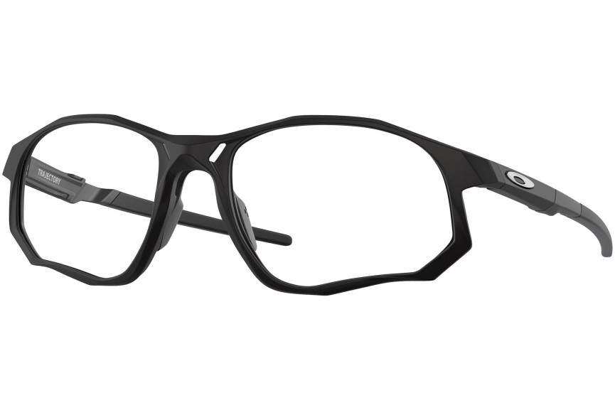 Okulary korekcyjne Oakley Trajectory OX8171-01 Prostokątne Czarne