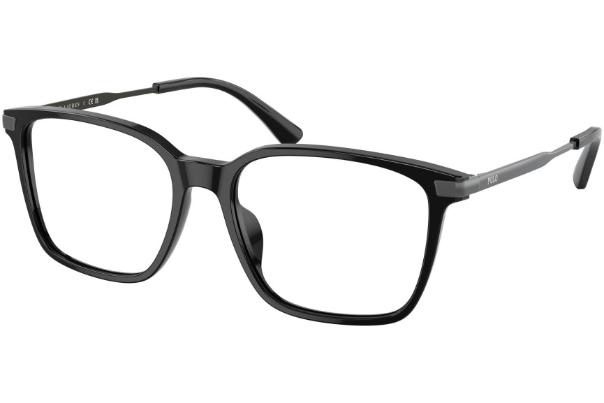 Okulary korekcyjne Polo Ralph Lauren PH2255U 5001 Prostokątne Czarne