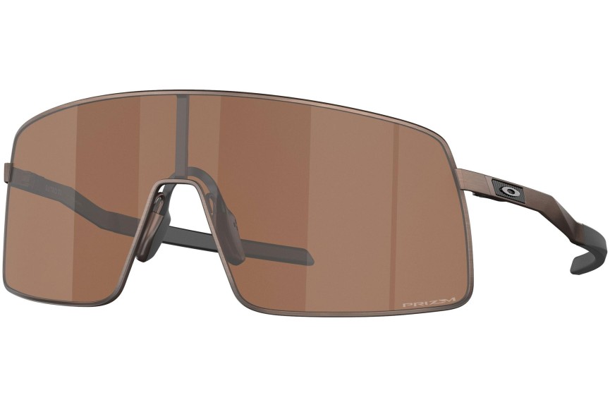 Okulary przeciwsłoneczne Oakley Sutro TI OO6013-03 Pojedyncze | Shield Brązowe