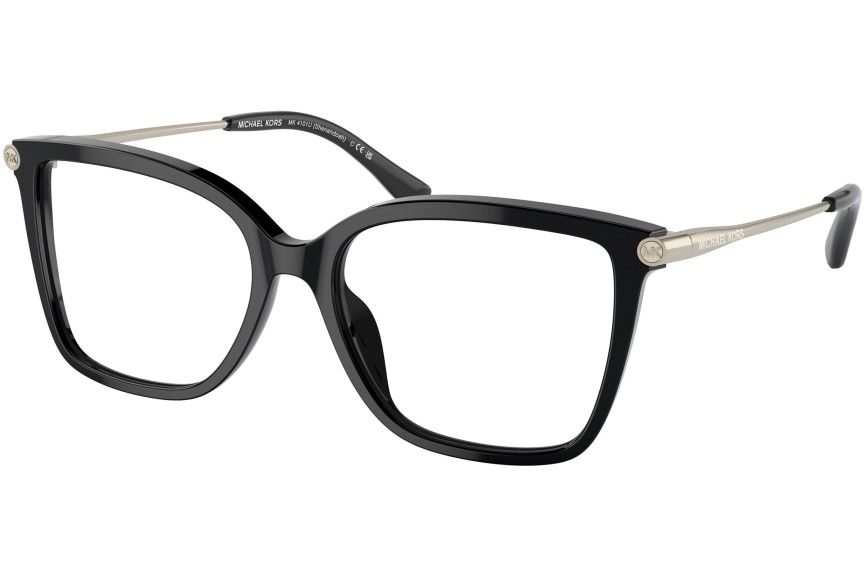 Okulary korekcyjne Michael Kors Shenandoah MK4101U 3005 Kwadratowe Czarne