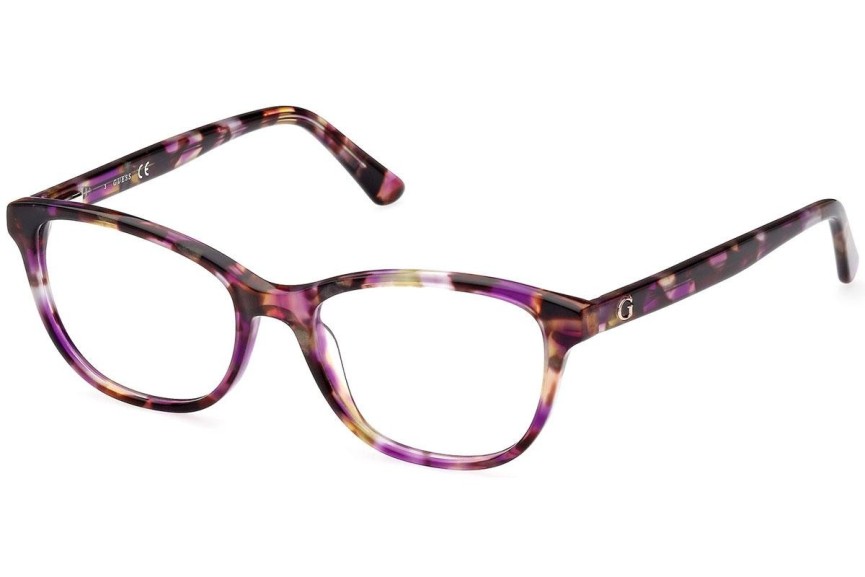 Ochelari Guess GU8270 083 Dreptunghiulari Violeți