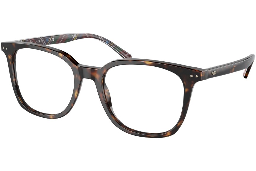 Okulary korekcyjne Polo Ralph Lauren PH2256 5003 Kwadratowe Havana