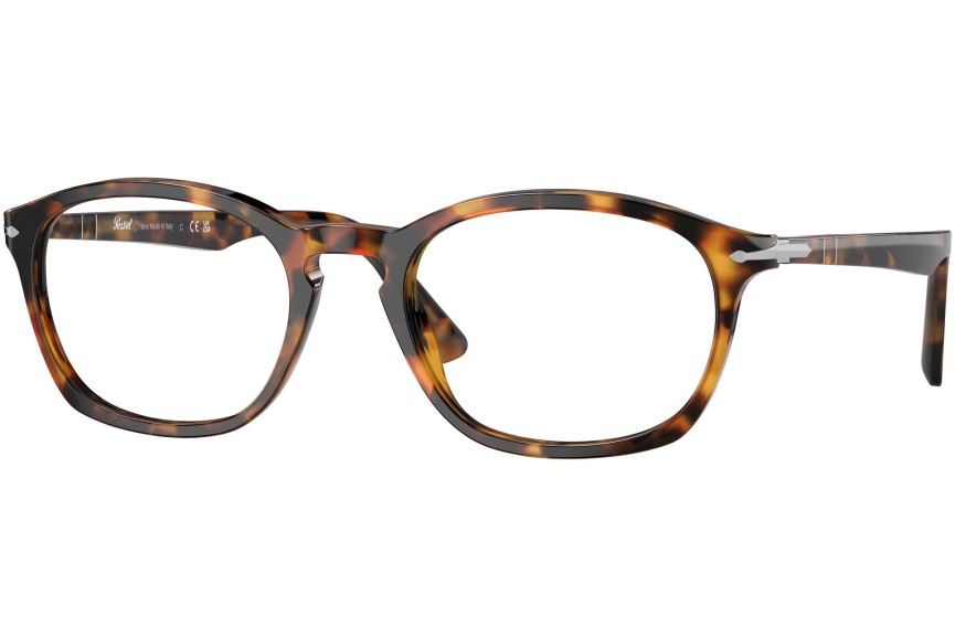 Okulary korekcyjne Persol PO3303V 1052 Prostokątne Havana