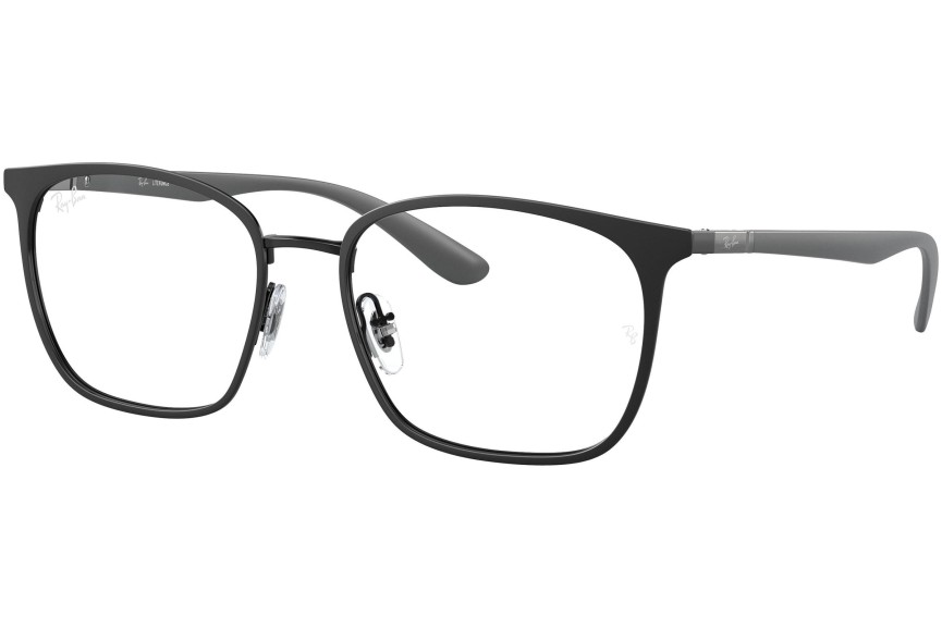 Okulary korekcyjne Ray-Ban RX6486 2904 Kwadratowe Czarne
