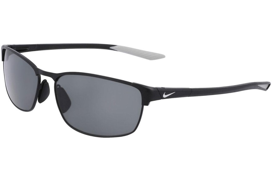 Okulary przeciwsłoneczne Nike Modern Metal P DZ7367 010 Polarized Prostokątne Czarne