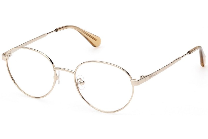Okulary korekcyjne Max&Co. MO5090 032 Okrągłe Złote