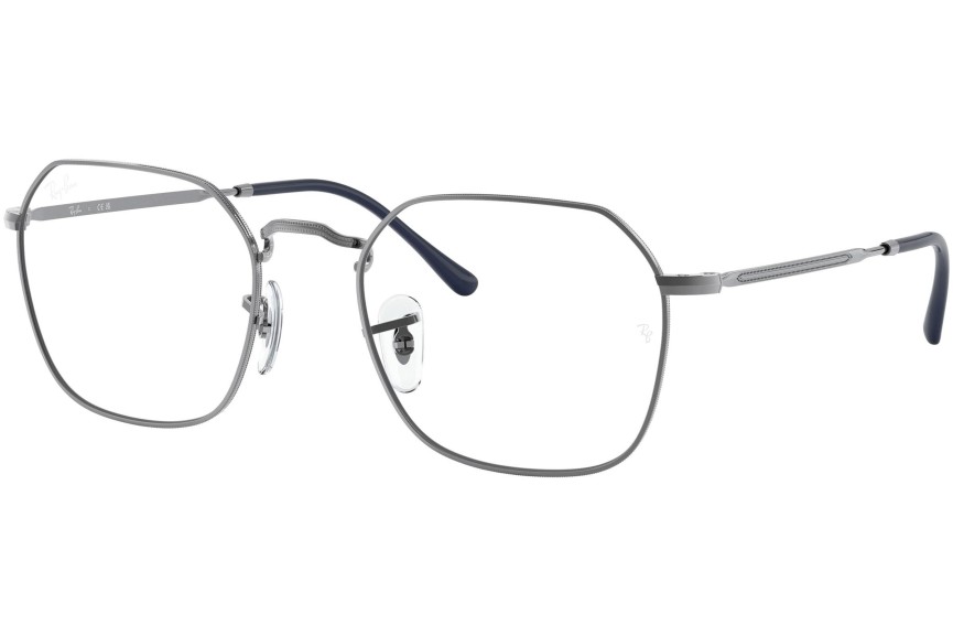 Okulary korekcyjne Ray-Ban Jim RX3694V 2502 Kwadratowe Srebrne