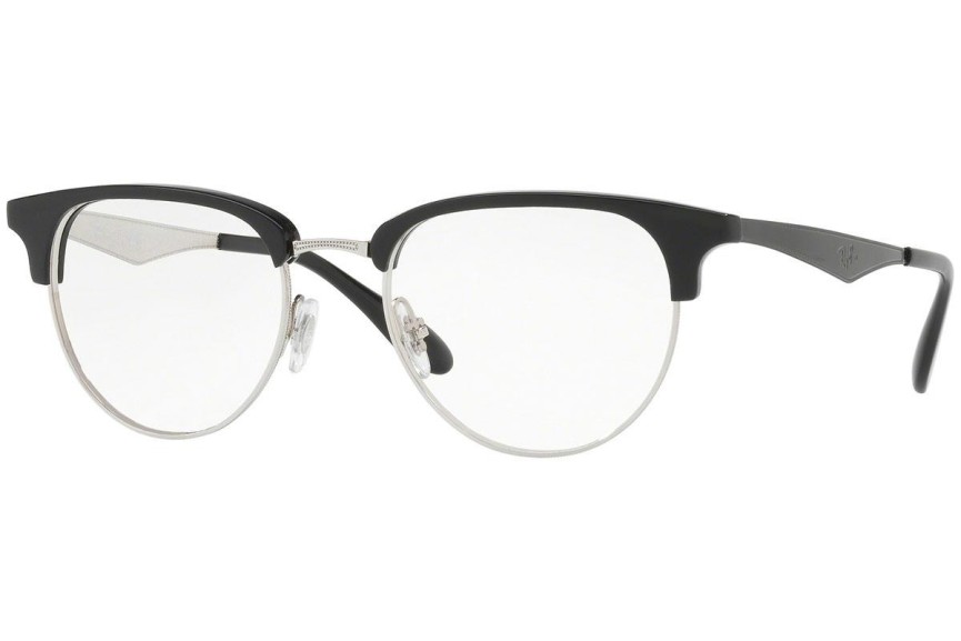 Okulary korekcyjne Ray-Ban RX6396 2932 Browline Czarne