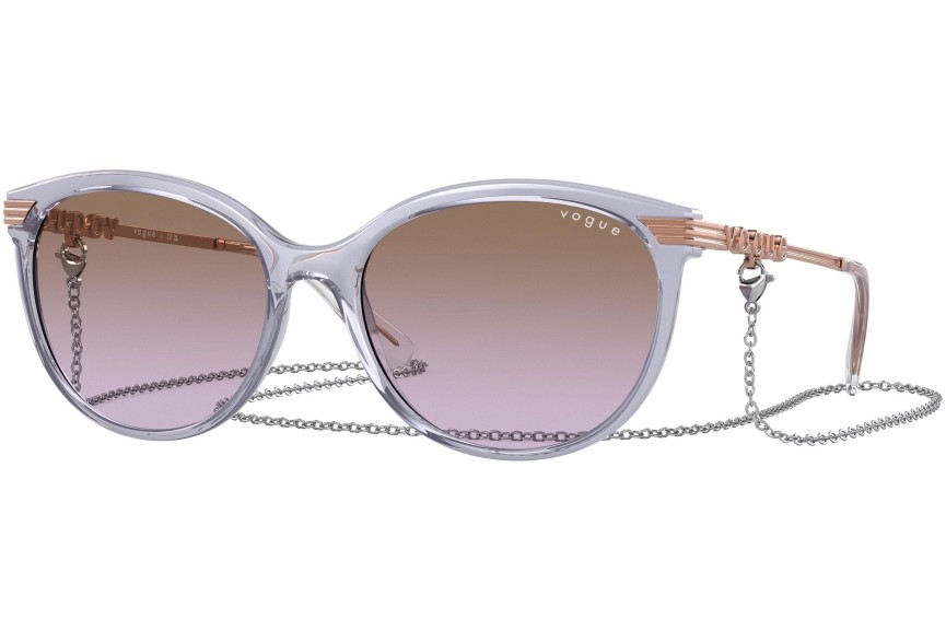 Okulary przeciwsłoneczne Vogue Eyewear VO5460S 292568 Okrągłe Fioletowe