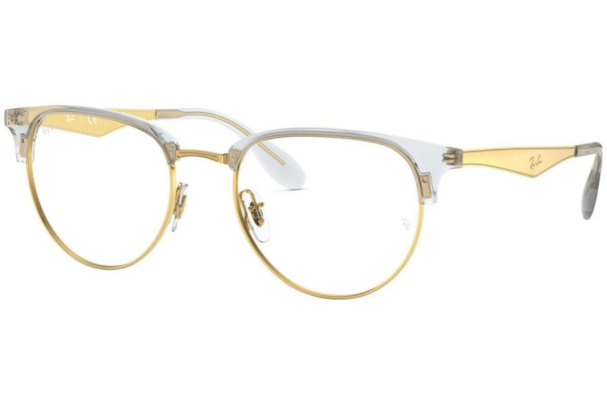 Okulary korekcyjne Ray-Ban RX6396 5762 Browline Złote