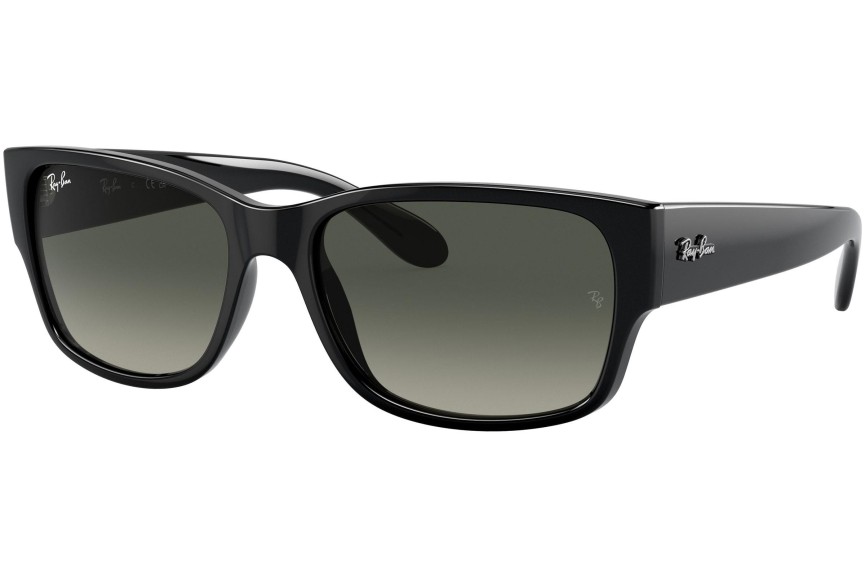Okulary przeciwsłoneczne Ray-Ban RB4388 601/71 Prostokątne Czarne