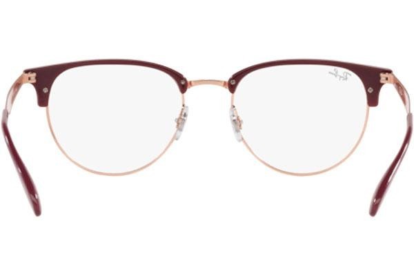 Ochelari Ray-Ban RX6396 8099 Browline Roșii