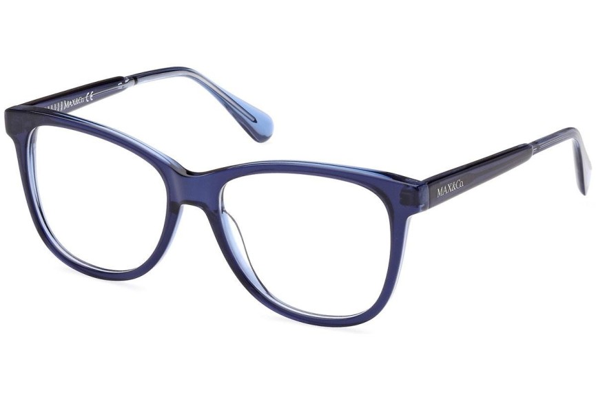 Okulary korekcyjne Max&Co. MO5075 092 Okrągłe Niebieskie