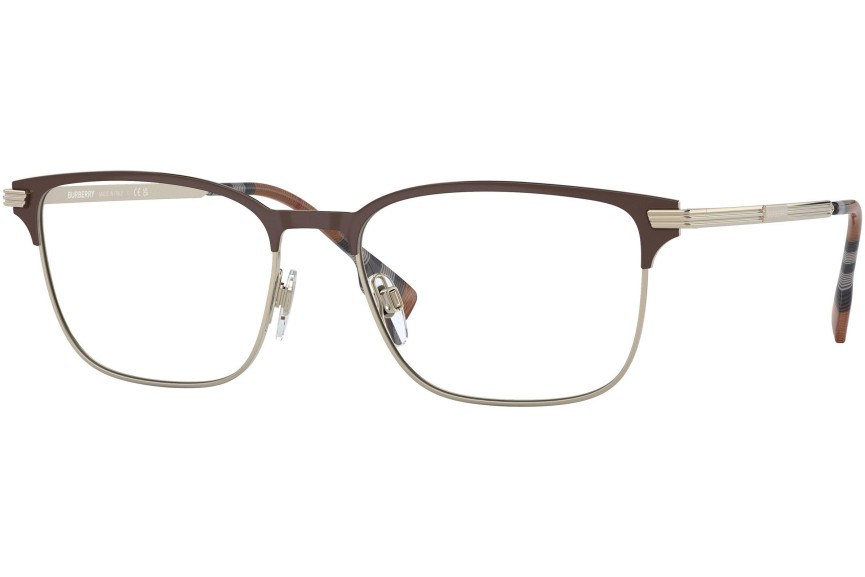 Okulary korekcyjne Burberry Malcolm BE1372 1109 Prostokątne Brązowe