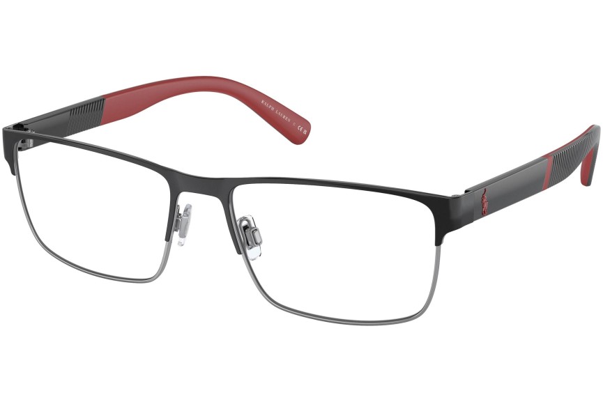 Okulary korekcyjne Polo Ralph Lauren PH1215 9003 Prostokątne Czarne