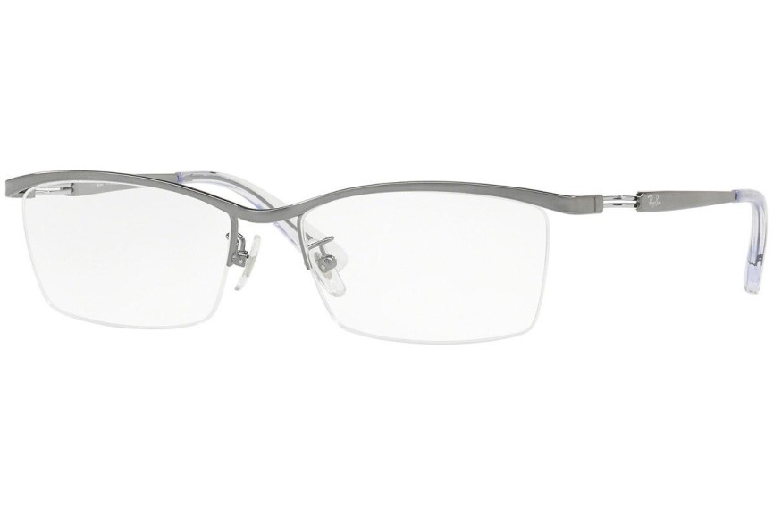Okulary korekcyjne Ray-Ban RX8746D 1000 Prostokątne Srebrne