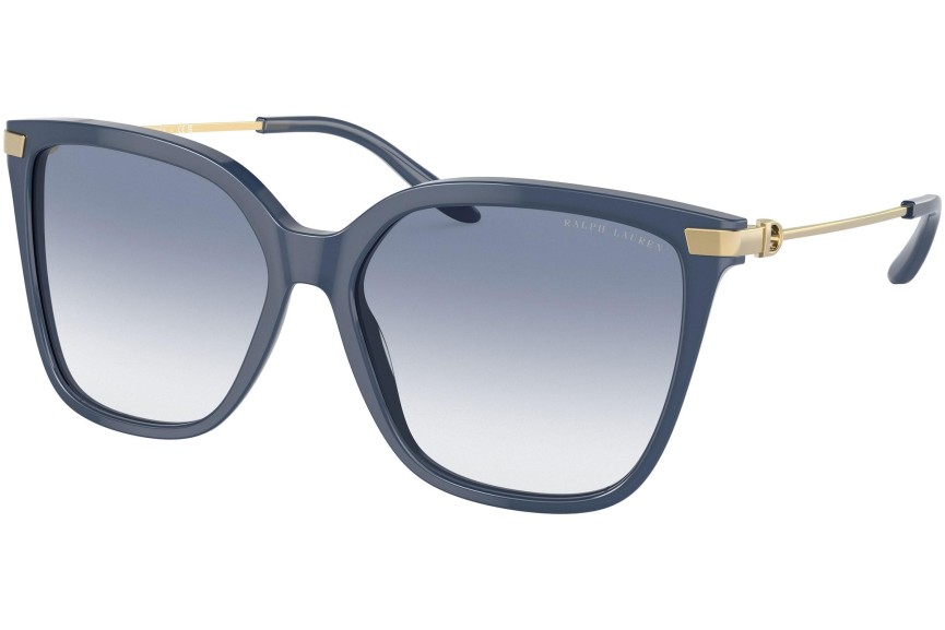 Okulary przeciwsłoneczne Ralph Lauren The Jacquie RL8209 537719 Kwadratowe Niebieskie