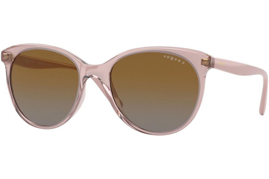 Okulary przeciwsłoneczne Vogue Eyewear VO5453S 2942T5 Polarized Okrągłe Różowe