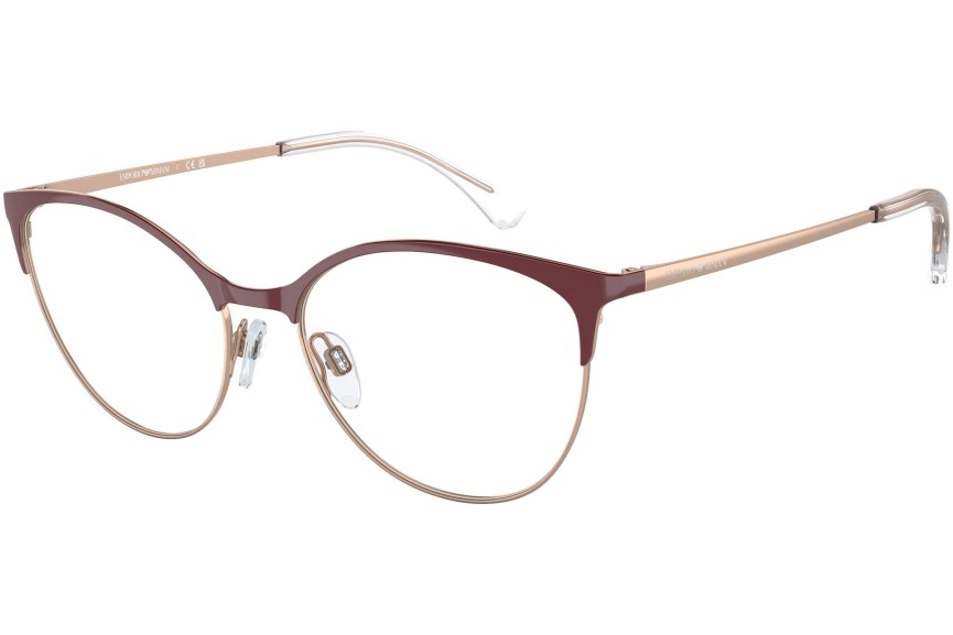 Okulary korekcyjne Emporio Armani EA1087 3345 Okrągłe Czerwone