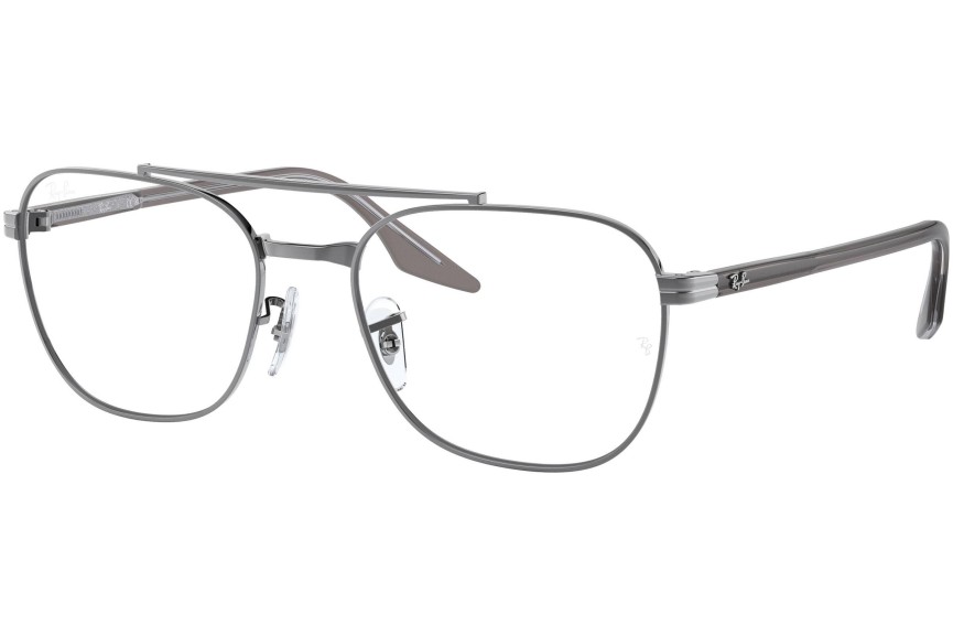 Okulary korekcyjne Ray-Ban RX6485 3123 Kwadratowe Srebrne